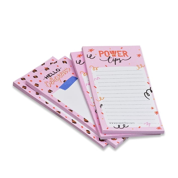 To Do List Planner Diary Writing Notepads Daily Grocery Shopping Checklist Appointment, Set Of 4