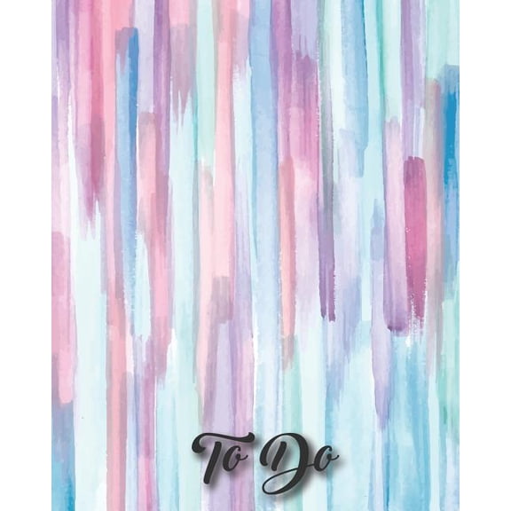 To-Do List for Done: To Do : Personal and Business Checklist 8x10 Inches with Colorful Design Matte Cover White Paper (Series #2) (Paperback)