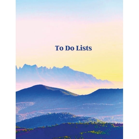 To Do Lists: Starter Book Blue, (Paperback)