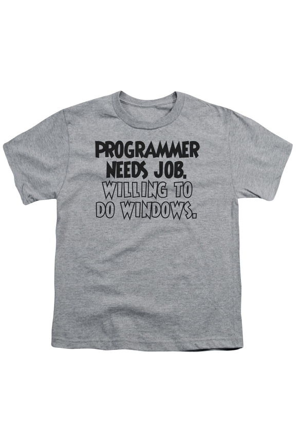 - To Do Windows - Youth Short Sleeve Shirt - Large