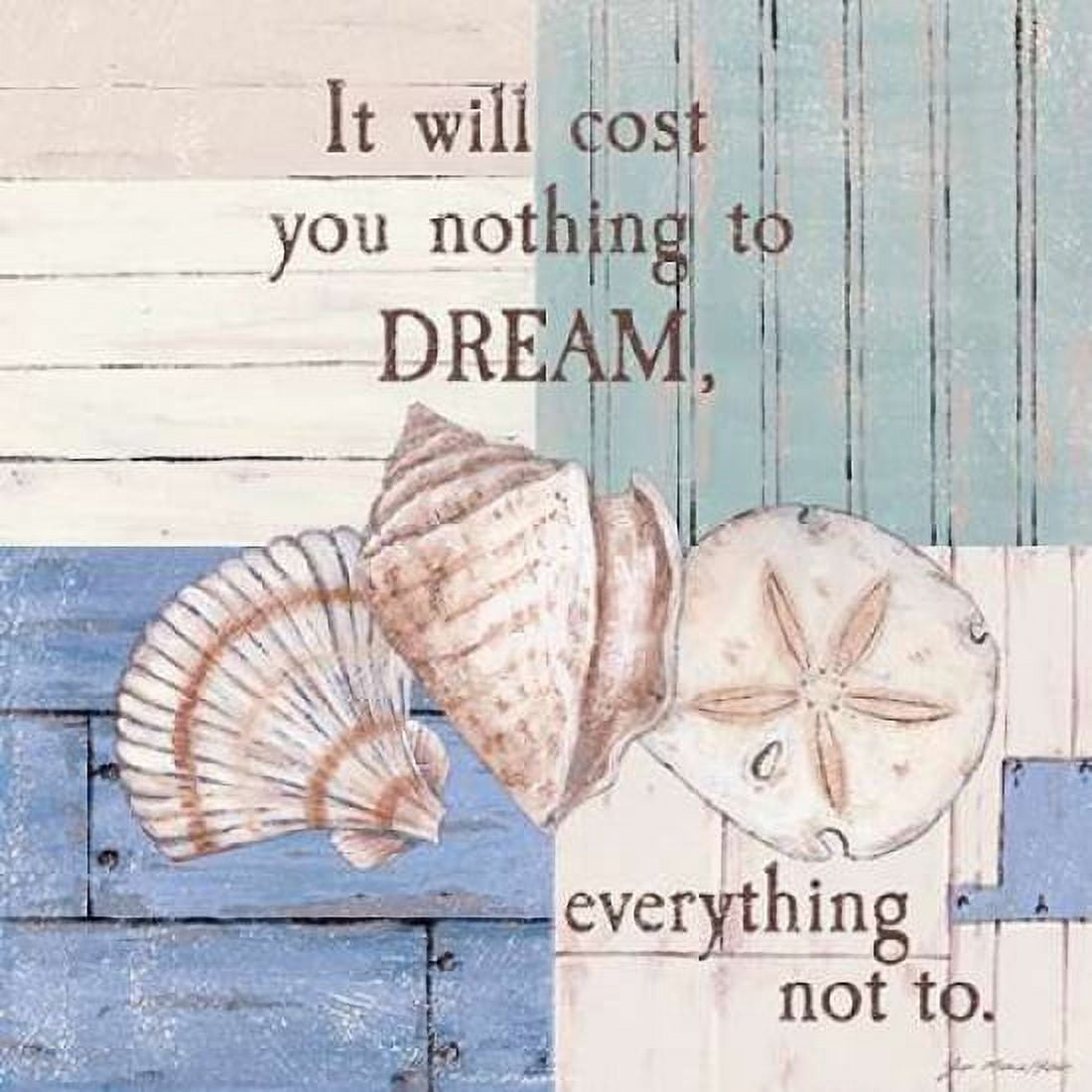 To Dream Canvas Art - Jo Moulton (24 x 24)
