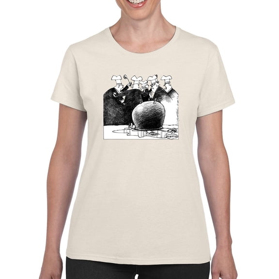 To Feed On The Facts T-Shirt Women -Wilfred Hildonen Designs, Female 3X-Large