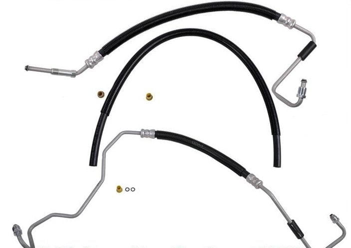 To Gear Pump To Hydro Power Steering Hoses for GMC 2500HD 6.0L Gasoline 11-15