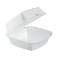 thumbnail image 1 of To Go Packaging 6" X 6" X 3" Sandwich Foam Hinged Container - 500/case, 1 of 1