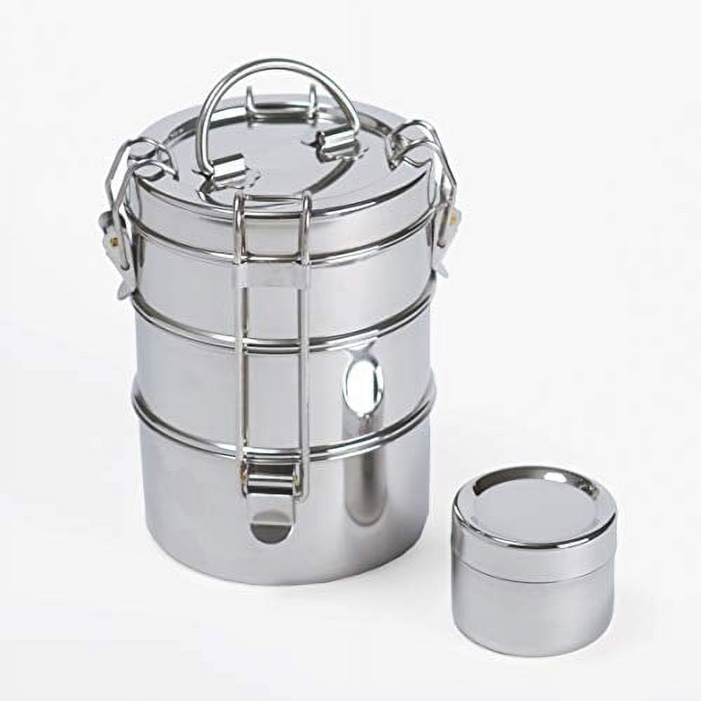 Apple Shape Thermal Stainless Steel Tiffin Lunch Box