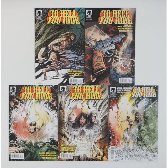 To Hell You Ride #1-5 VF/NM complete series Lance Henriksen ; Dark Horse