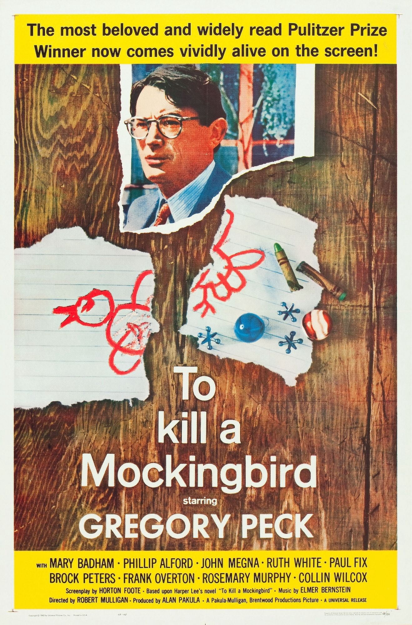 To Kill A Mockingbird Canvas Art - (24 x 36)