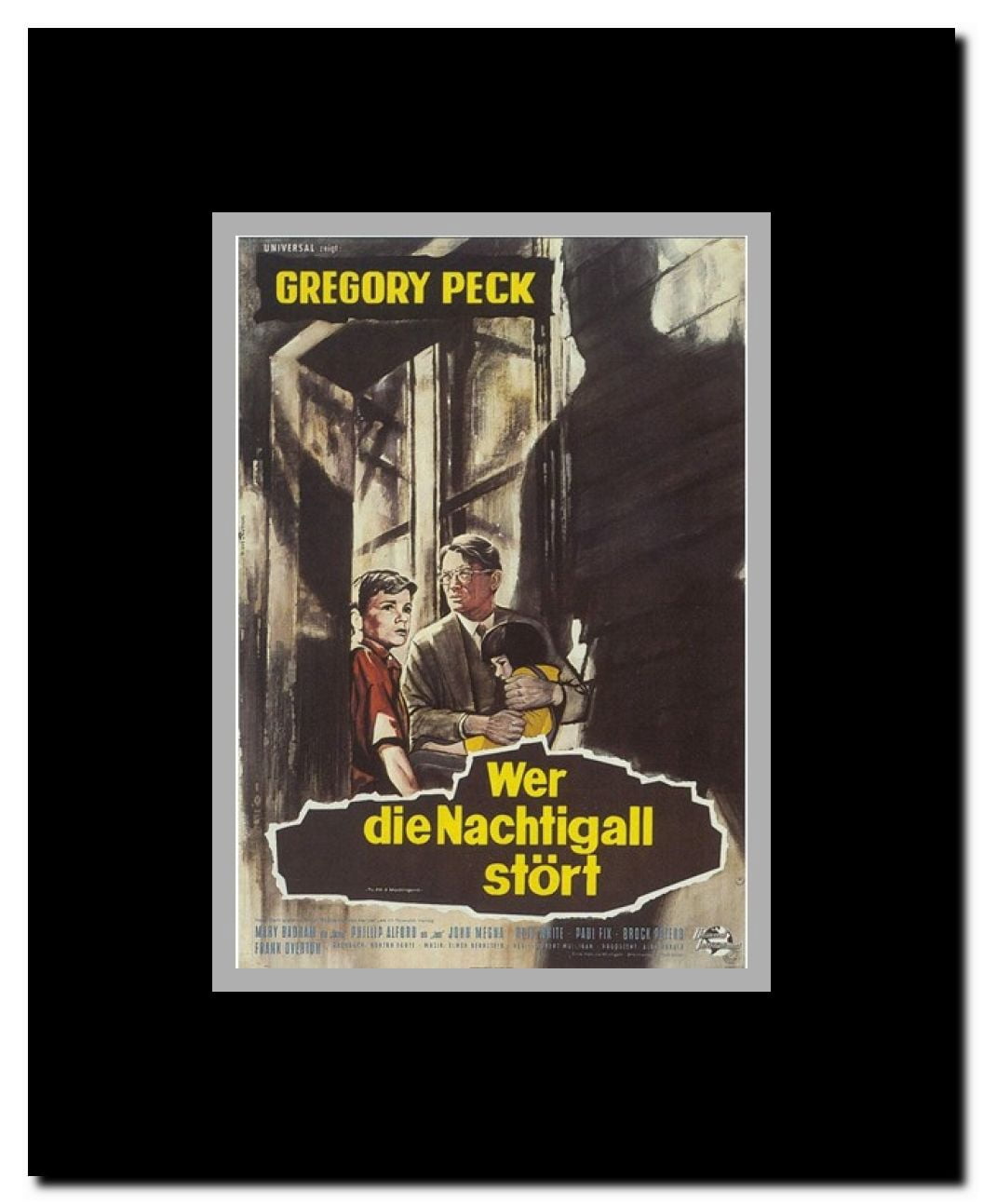 To Kill a Mockingbird Framed Movie Poster