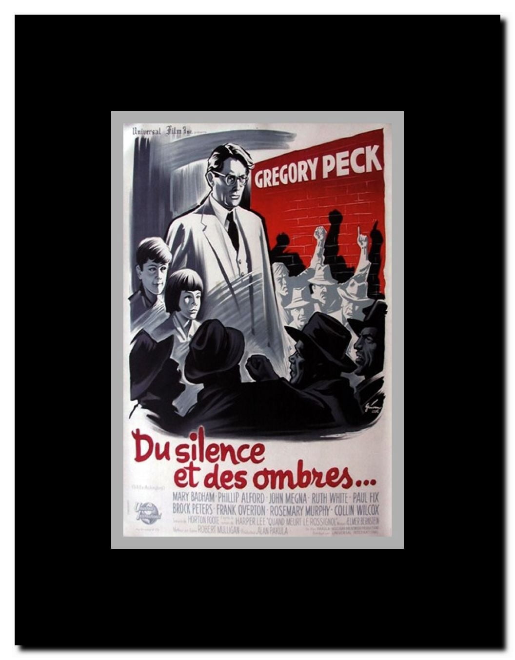 To Kill a Mockingbird Framed Movie Poster