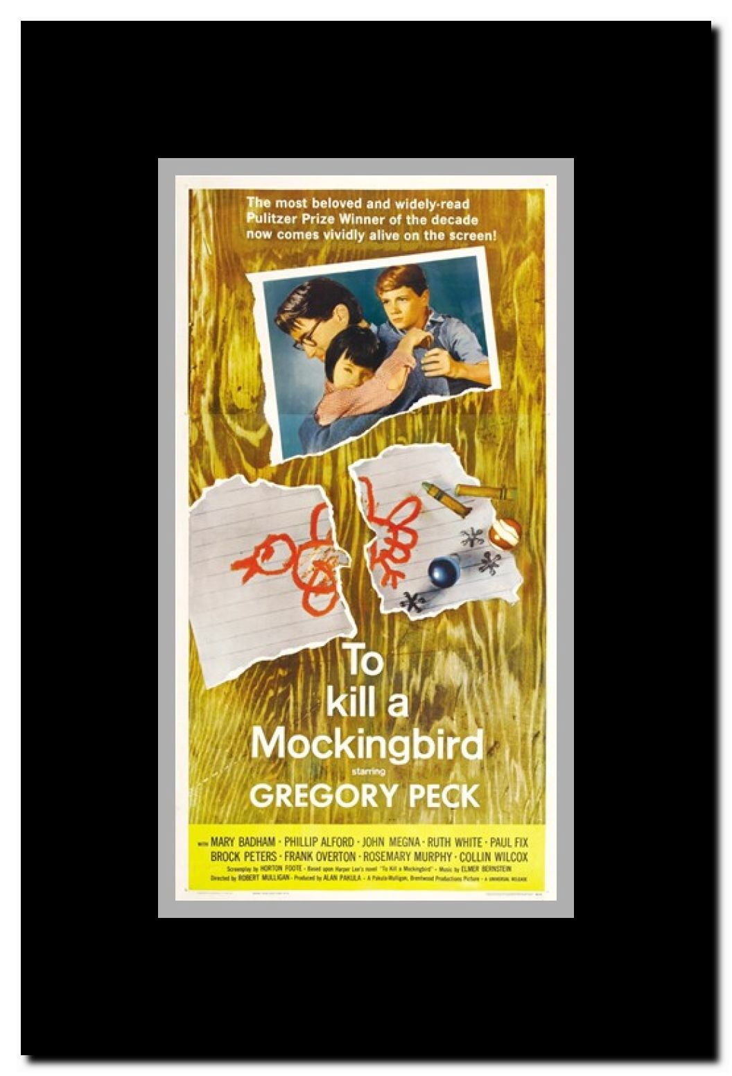 To Kill a Mockingbird Framed Movie Poster