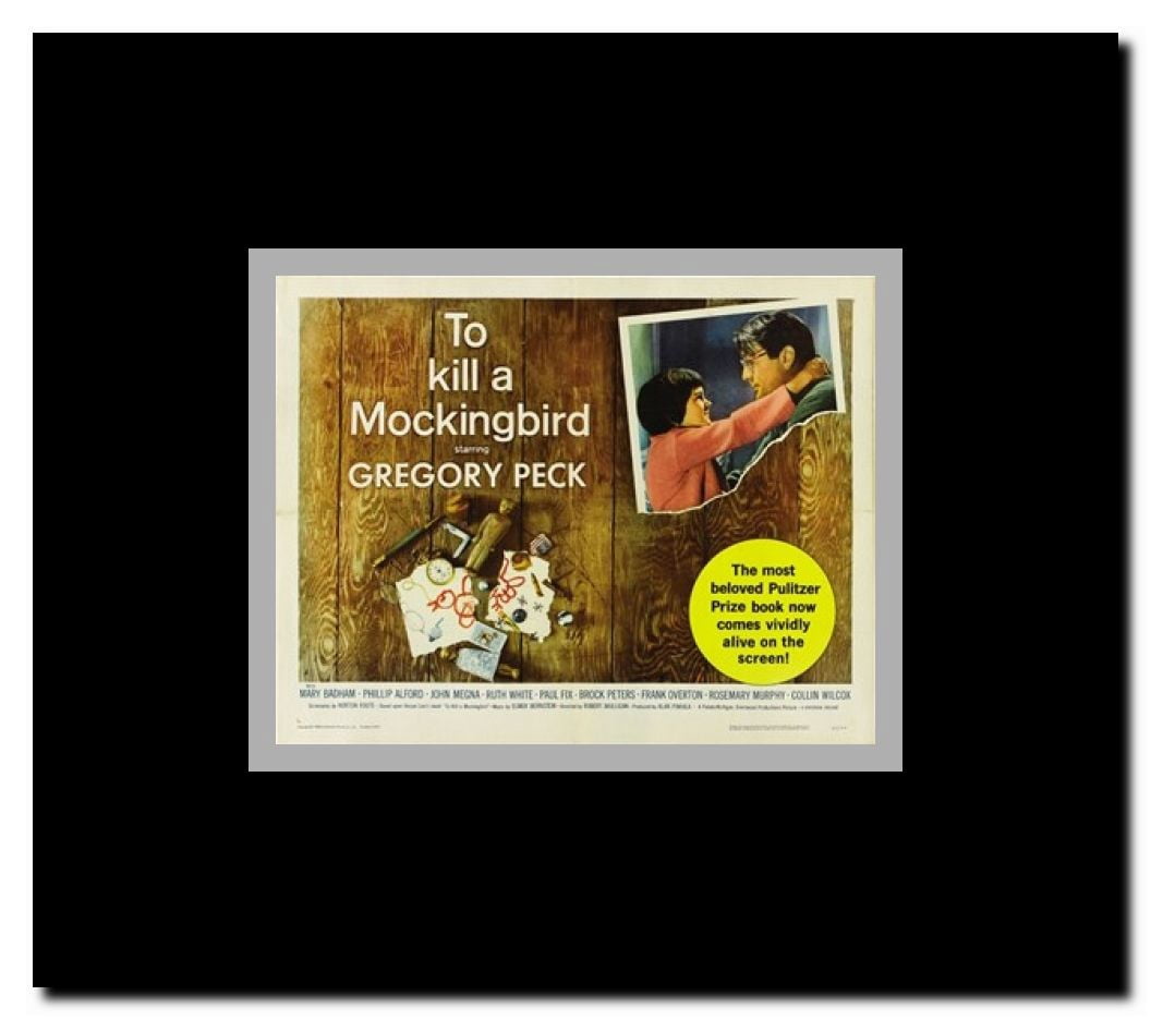 To Kill a Mockingbird Framed Movie Poster