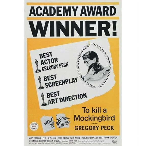To Kill a Mockingbird Movie Poster (11 x 17)