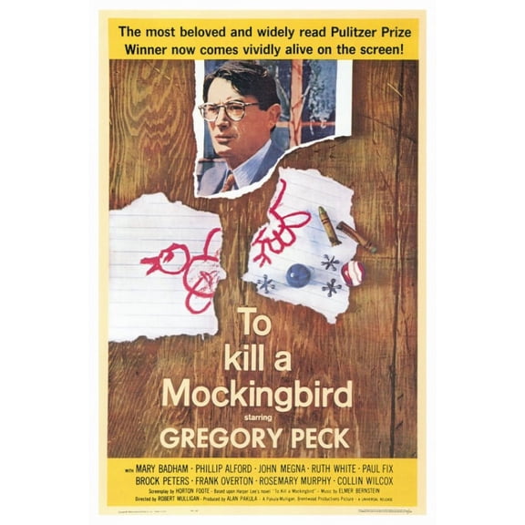To Kill a Mockingbird Movie Poster Print (27 x 40)