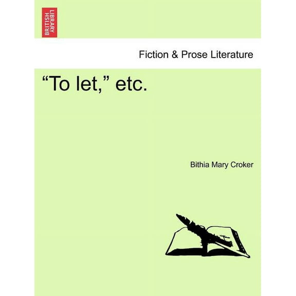 To Let, Etc. (Paperback)