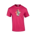 thumbnail image 1 of To Life Hamsa Miscellaneous Adult Short Sleeve T-shirt-fuschia-5xl, 1 of 4