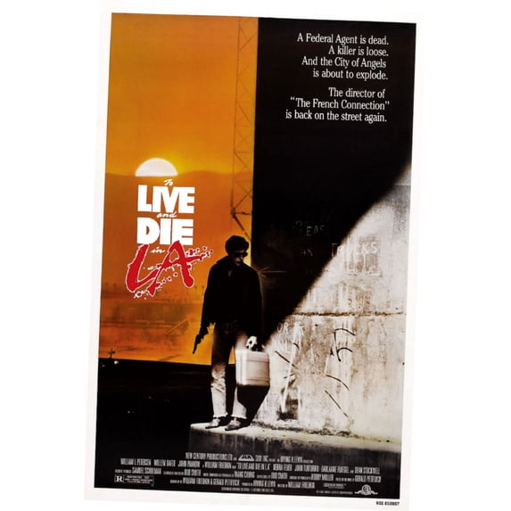 To Live And Die In La Movie Poster 16in x 24in 16x24 Multi-Color Square Adults Best Posters