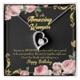 thumbnail image 1 of To Mom Birthday Message Awesome Grandma From Daughter Forever Necklace w Message Card, 1 of 20