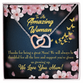 thumbnail image 1 of To Mom Great Mom Inseparable Necklace, 1 of 20