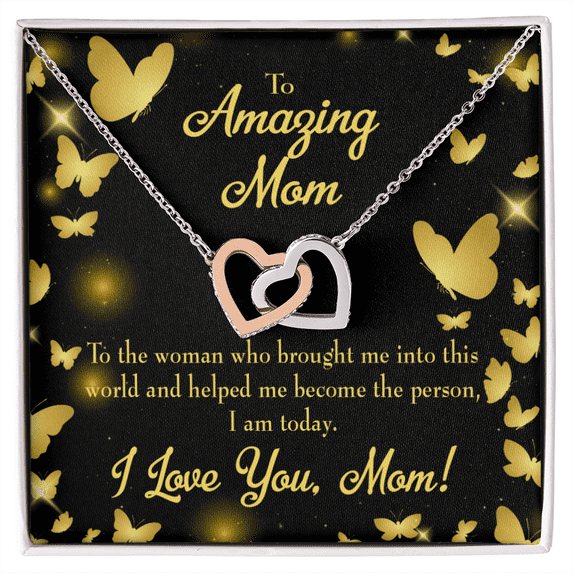To Mom Love you Mom! Inseparable Necklace