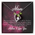 thumbnail image 1 of To Mom Message to Mother Forever Necklace w Message Card, 1 of 20