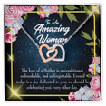 thumbnail image 1 of To Mom Mom's Unconditional Love Inseparable Necklace, 1 of 20