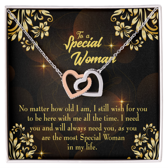 To Mom No Matter How Inseparable Necklace
