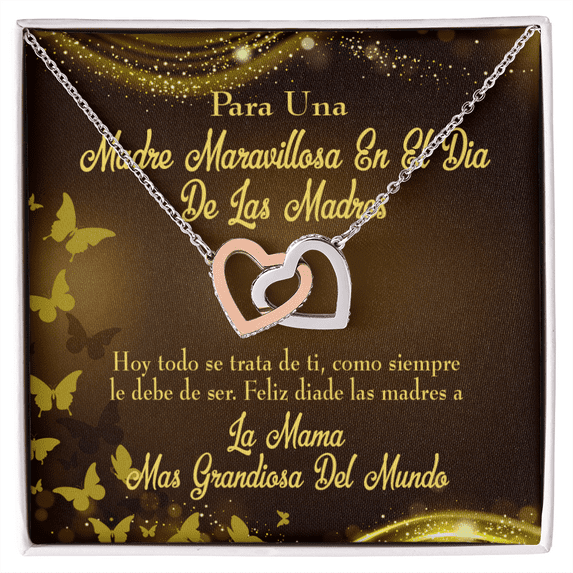 To Mom Spanish Mama Inseparable Necklace