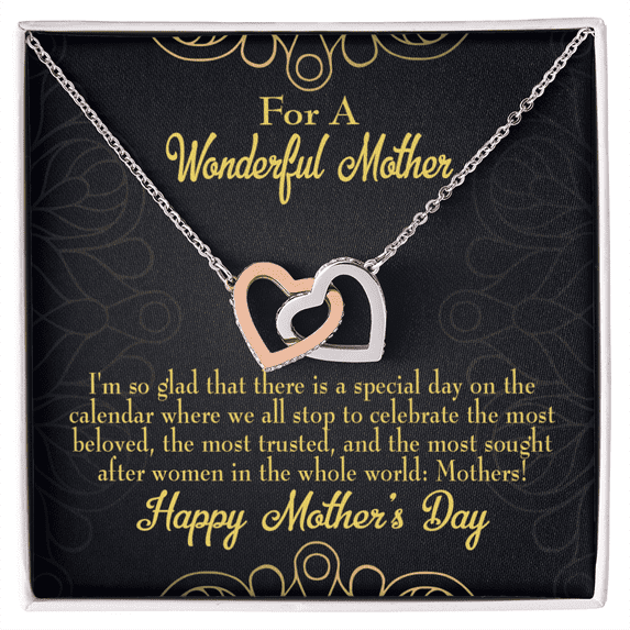 To Mom Special Day Inseparable Necklace