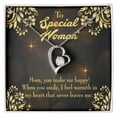 thumbnail image 1 of To Mom Special Woman Forever Necklace w Message Card, 1 of 20