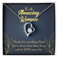 thumbnail image 1 of To Mom We Love You Forever Necklace w Message Card, 1 of 20
