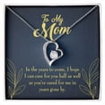 thumbnail image 1 of To Mom Years to Come Forever Necklace w Message Card, 1 of 20