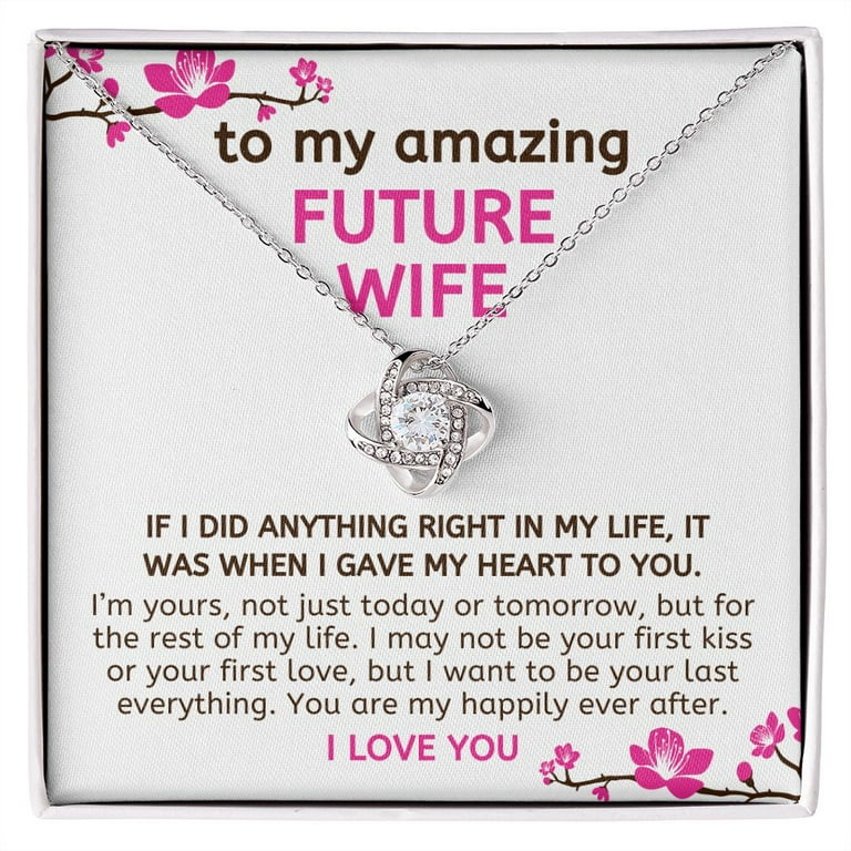 Gift for future wife 2025
