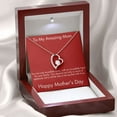 thumbnail image 1 of To My Amazing Mom on Mother's Day - Heart Necklace, 1 of 12