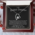 thumbnail image 1 of To My Badass Daughter Necklace From Mom or Dad - Perfect Gifts For Brithday, Christmas & Graduation, 1 of 6