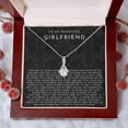thumbnail image 1 of To My Beautiful Girlfriend (I Wanted To Take A Moment) Alluring Beauty Necklace Luxury Box, 1 of 3