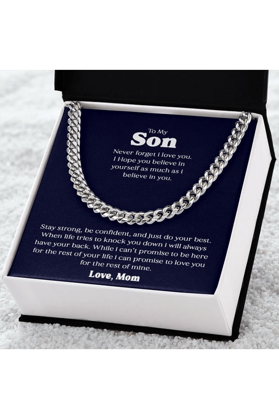 To My Beautiful Wife Necklace Romantic Birthday or Anniversary ever Love Jewelry, White Forever Love Necklace