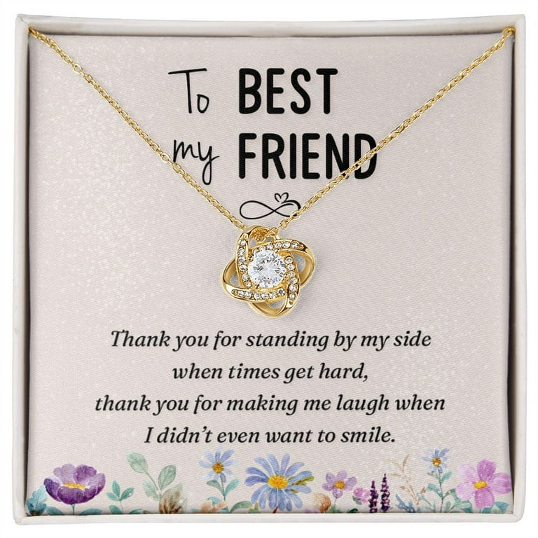 to My Mom Thank You for The Greatest Mom Infinity Knot Necklace Message Card