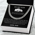 thumbnail image 1 of To My Bonus Daughter The Gift of You Forever Love Necklace Heart Jewelry Gift, White Forever Love Necklace, 1 of 4