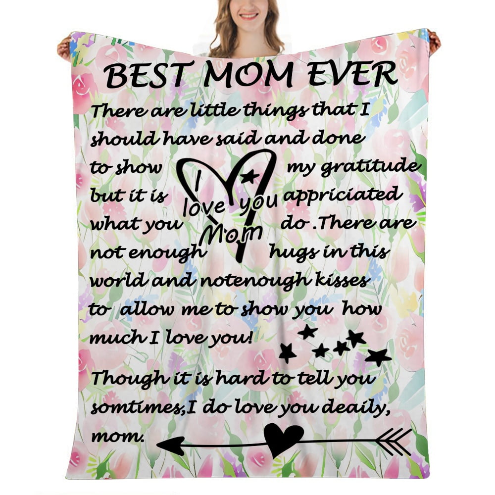 To My Daughter Gifts Throw Blanket Daughter Blankets from Mom Birthday Gifts from Mother