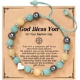 thumbnail image 1 of To My Daughter/Granddaughter/Niece Bracelet, Birthday Back to School Graduation Christmas Gifts for Girls, 1 of 5