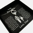 thumbnail image 1 of To My Daughter Necklace Father to Daughter Birthday Graduation Gift from Dad, 1 of 6