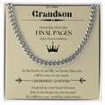 thumbnail image 1 of To My Daughter Proud to Be Your Father Forever Love Necklace Gift from Dad, Gold Forever Love Necklace, 1 of 4