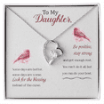 thumbnail image 1 of To My Daughter Some Days Are Better Forever Necklace w Message Card, 1 of 20
