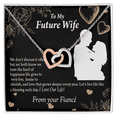 thumbnail image 1 of To My Fiancee Love You Always Inseparable Necklace, 1 of 20