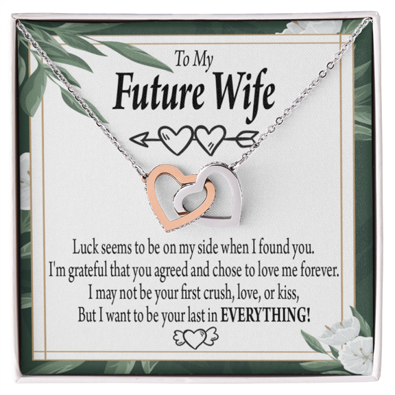 To My Fiancee My Last Inseparable Necklace
