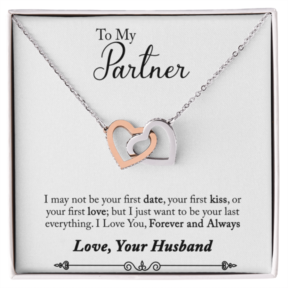 To My Fiancee My Partner Inseparable Necklace