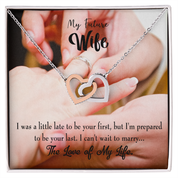 To My Fiancee Your Last Inseparable Necklace