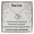 thumbnail image 1 of To My Girlfriend Always and Forever Infinity Knot Necklace Message Card, 1 of 17