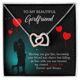 thumbnail image 1 of To My Girlfriend Forever and Always Inseparable Necklace, 1 of 20