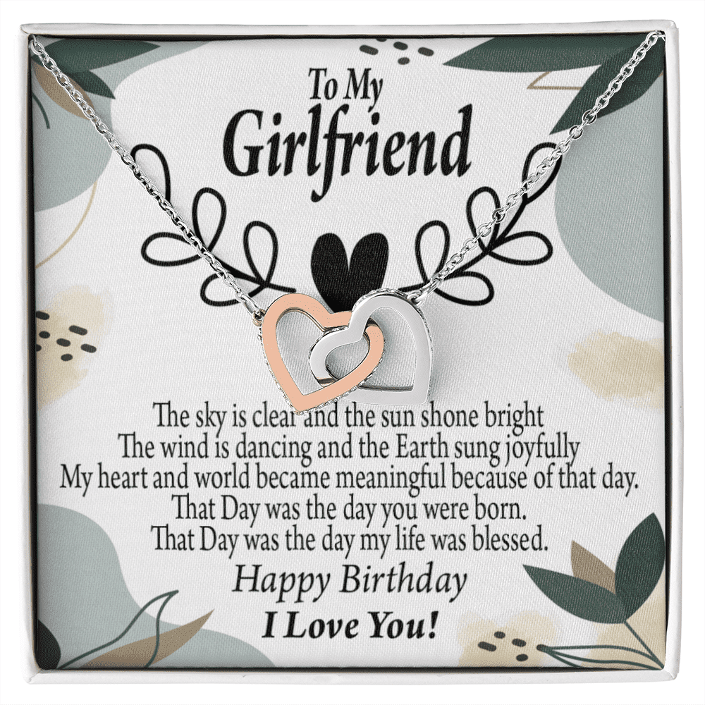 Girlfriend birthday necklace sale
